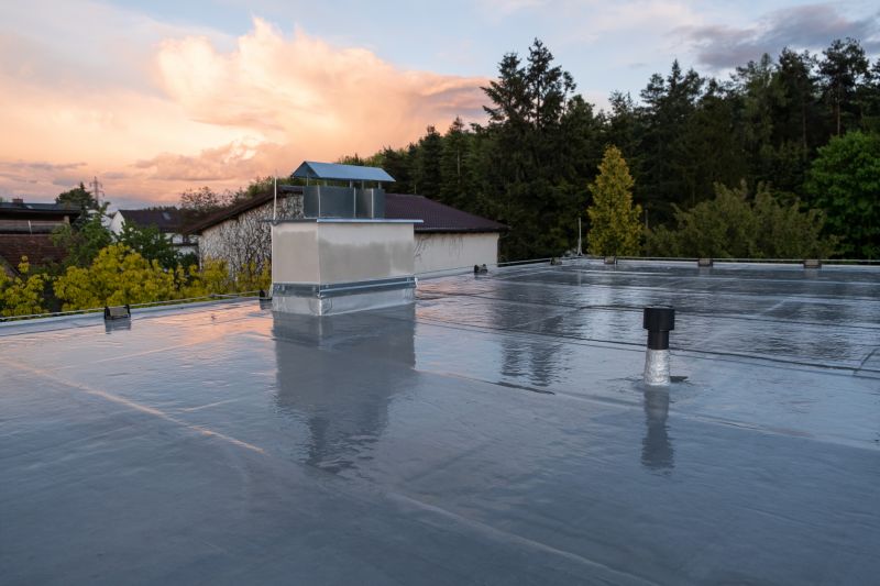 Reflective Roof Coating Application